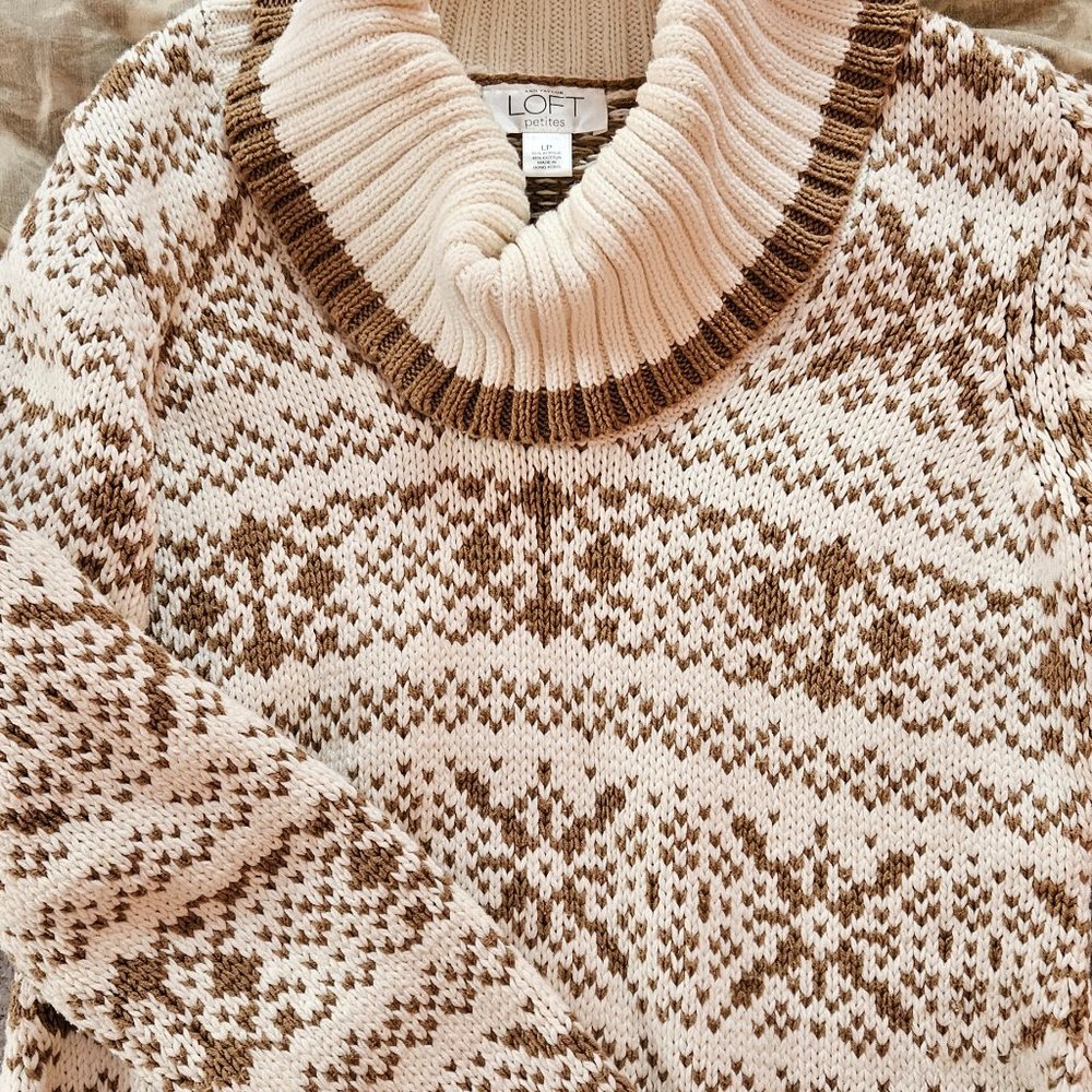 Beautiful like new cowl neck sweater